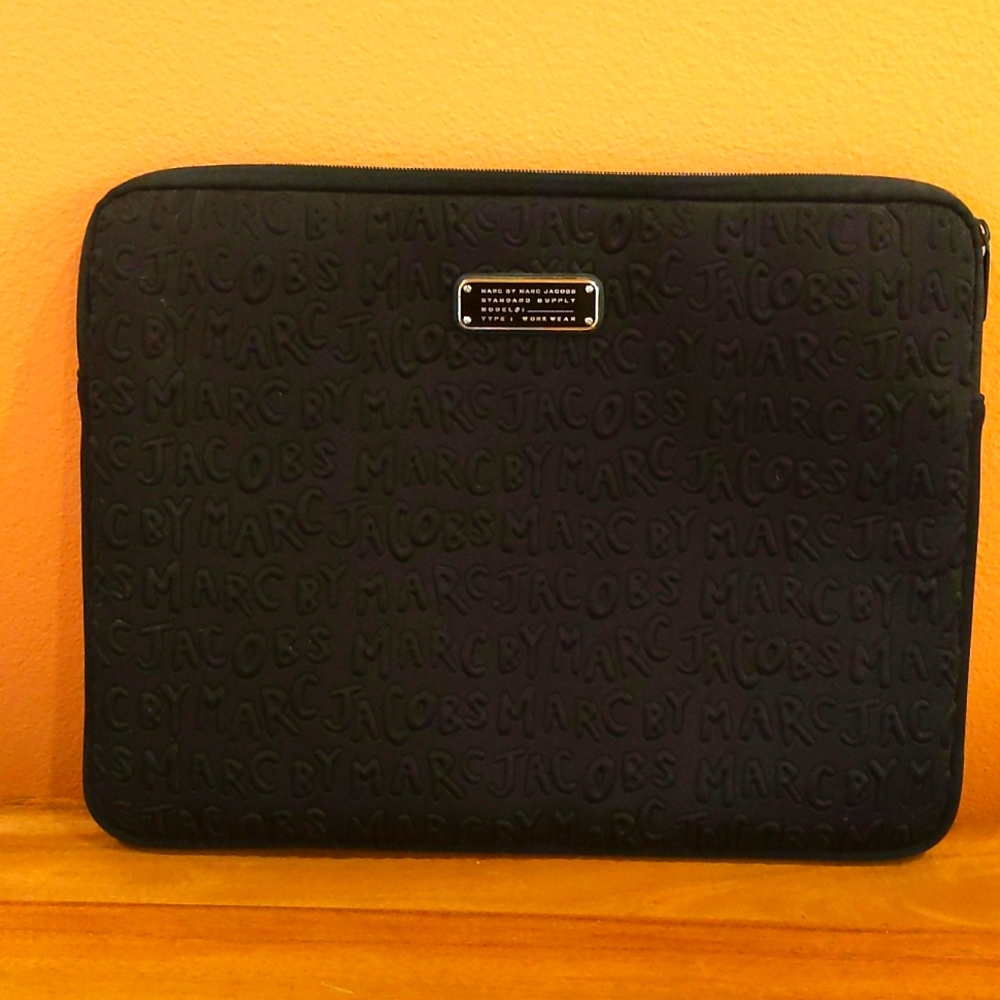 Marc by Marc Jacobs Black computer sleeve